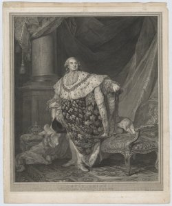 Ritratto di Luigi XVI re di Francia Muller Jean Gauthier