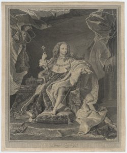 Ritratto di Luigi XV Drevet Pierre