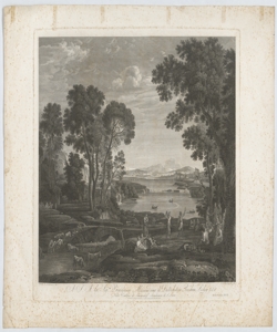 Paesaggio con figure Gelle'e Claude detto Lorrain Claude