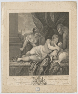 Venere, Cupido e un satiro Bartolozzi Francesco