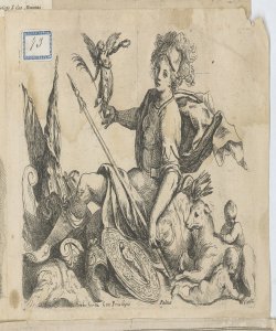 Figura femminile allegorica Negretti Jacopo detto Palma il Giovane