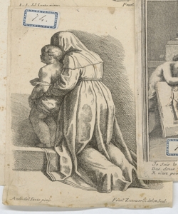 Figura femminile e bambino Zuccarelli Francesco