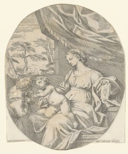 Madonna con Bambino e San Giovannino Maratti Carlo