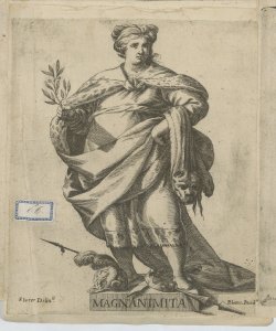 Allegoria della Magnanimità Bianchi Giovanni Paolo
