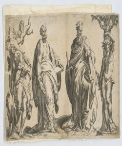 San Rocco, san Pietro, san Polo, san Sebastiano De Santis Orazio detto Aquilano