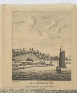 Veduta del Forte di Gillingham Cleveley Junior