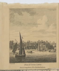 Veduta del castello di Upnor Cleveley Junior