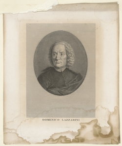 Ritratto di Domenico Lazzarini Bartolozzi Francesco