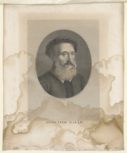 Ritratto di Agostino Gallo Becceni Pietro