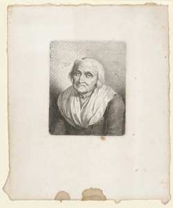 Ritratto di donna anziana Longhi Giuseppe