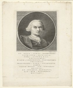 Ritratto di Giovanni Maria Mazzucchelli conte Cagnoni Domenico
