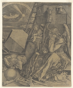 Allegoria della Melancolia Dùrer Albrecht