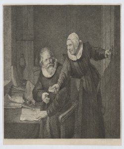 Ritratto del costruttore navale Jan Rijcksen e della moglie Griet Jans Rembrandt
