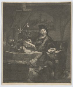 Ritratto di Uytenbogaert Jan il pesatore d'oro Rembrandt