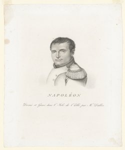 Ritratto di Napoleone Bonaparte Dalbon August