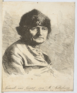 Ritratto di soldato con il colbacco Kellerhoven Moriz