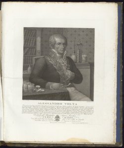 Ritratto di Alessandro Volta Rados Luigi