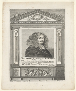 Ritratto di Mattheus Merian  il Giovane Schmidt Georg Friederich