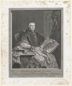 Ritratto di Jacques-Gabriel Grillot abate Balechou Jean Joseph