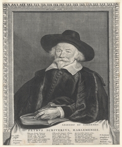 Ritratto di Peter Scriverius Visscher Cornelis