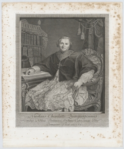 Ritratto di Nicolas Chanlatte XV abate Duchesne J. M.