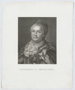 Ritratto di Caterina II imperatrice Caronni Paolo