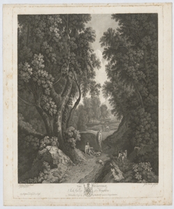 Paesaggio con figure Browne John