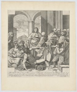 San Pietro guarisce gli infermi con la sua ombra Ferroni Girolamo