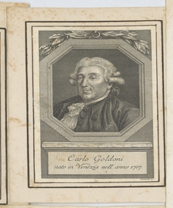 Ritratto di Carlo Goldoni Daniotto G.