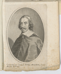 Ritratto di Iules Mazarino cardinale 
