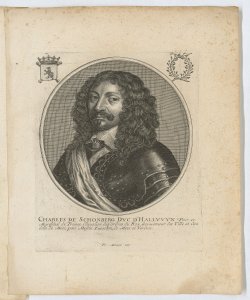 Ritratto di Charles de Schonberg duca di Halluvyn Daret Pierre