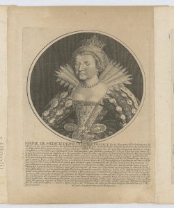 Ritratto di Maria Medici regina di Francia Daret Pierre