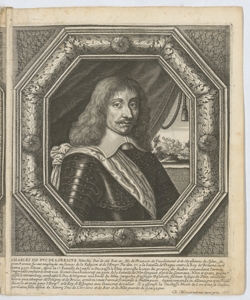 Ritratto di Charles IV duca di Lorena Moncornet Balthasar
