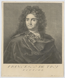 Ritratto di François De Troy pittore Corsi Marcantonio