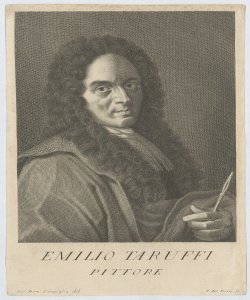 Ritratto di Emilio Taruffi pittore Pazzi Pietro Antonio