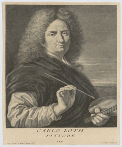 Ritratto di Johann Karl Loth pittore Rossi Gerolamo detto Giovane