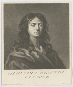 Ritratto di Giuseppe Passeri pittore Gutierrez Gennaro
