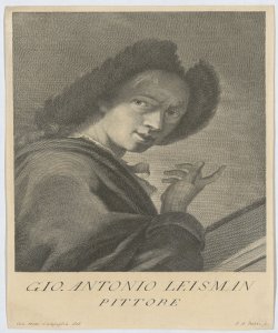 Ritratto di Antonio Lesma pittore Pazzi Pietro Antonio