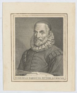 Ritratto di Federico Barocci pittore Barocci Federico