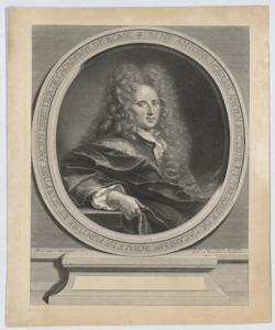 Ritratto di Renè Antoine Houasse pittore Trouvain Antoine