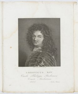 Ritratto di Luigi XIV Caronni Paolo