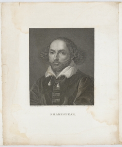 Ritratto di William Shakespeare Geniani Girolamo