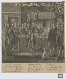 Morte del principe Frederik Hendrik d'Orange Dalen Cornelis van