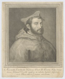 Ritratto di Alessandro Farnese, cardinale Rossi Gerolamo detto Giovane