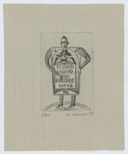 Ex libris Lanzoni D.