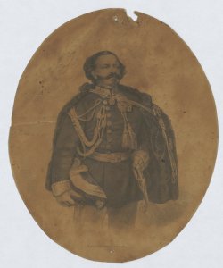 Ritratto di Vittorio Emanuele II re d'Italia 