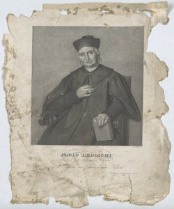 Ritratto di Paolo Bedoschi parroco di Chiari 