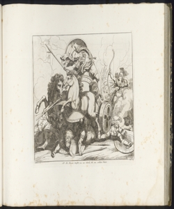 Re Boccori ferito da un soldato fenicio Pinelli Bartolomeo