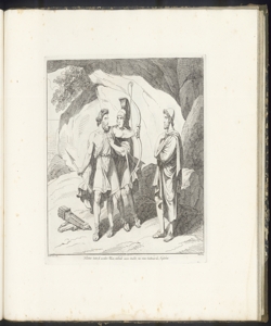 Filottete tenta di uccidere Ulisse Pinelli Bartolomeo