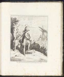 Telemaco triste per la partenza di Ulisse Pinelli Bartolomeo